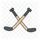 Hockey Hockey Stick Game Icon