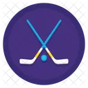 Hockey Stick Hockey Game Icon