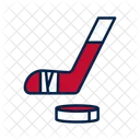 Hockey Stick And Puck Hockey Stick Ice Hockey Game Equipment Icon