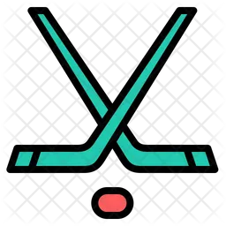 Hockey Sticks  Icon