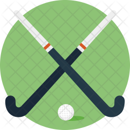 Hockey Sticks Icon