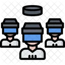 Hockey Team Helmet Hockey Icon