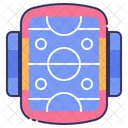 Hockeyfeld  Symbol