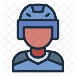 Hockey Spieler  Symbol