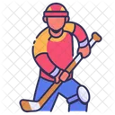 Hockey Spieler  Symbol