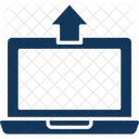 Computadora Transferencia De Datos Portatil Icono