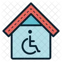 Hogar accesible  Icono