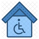 Hogar accesible  Icono