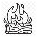 Icono De Linea De Accion De Gracias Icono