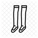 Kniehohe Socken Symbol