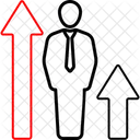 Hohenmessung Diagramm Statistik Symbol