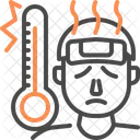 Hohes Fieber  Symbol