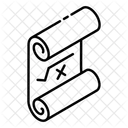Hoja de álgebra  Icono