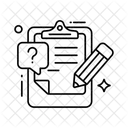 Hoja de prueba  Icono