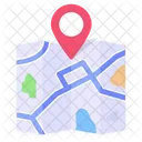 Mapa vial  Icon