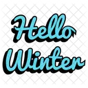 Hola invierno  Icono