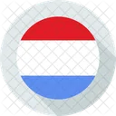 Holanda Bandeira Da Holanda Bandeira Circulada Na Holanda Icon