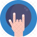 Bowling Hand Ball Icon
