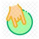Ball Hold Handdrawing Icon