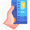 Hold credit card  Icon