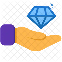 Hold Diamond  Icon