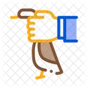 Hand Hold Duck Icon