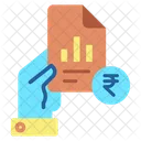 Ireport Document Rupees Hold Finance Report Finance Report Icon