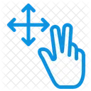 Hold Finger  Icon