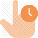 Hold finger  Icon