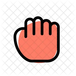 Hold Hand Pointer  Icon