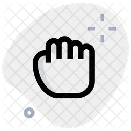 Hold Hand Pointer  Icon