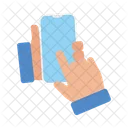 Hold phone tap  Icon