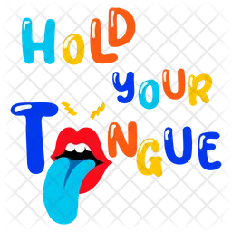 Hold Your Tongue  Icon