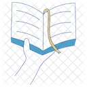 Holding Book Lesson Icon