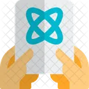 Holding Atom File  Icon
