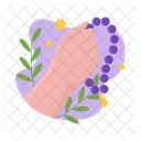 Holding beads  Icon
