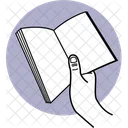 Holding Book  Icon