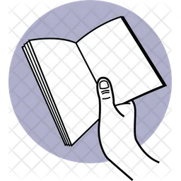 Holding Book  Icon