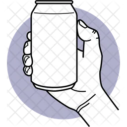 Holding Can  Icon
