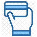 Holding Card Pay Hand Icon