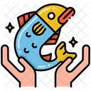 Holding Catch Fish Catch Fish Icon
