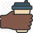 Holding Coffee Holding Coffee Icon