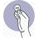 Holding Coin  Icon