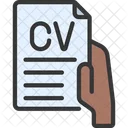 Holding Cv  Symbol
