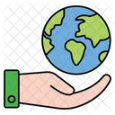 Holding Earth  Symbol