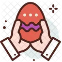 Holding Easter Egg Holding Egg Easter Egg Icon