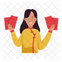 Holding Envelope Icon