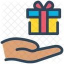 Holding Gift  Icon