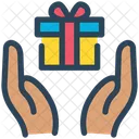 Holding Gift  Icon
