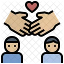 Holding Hand Love Promise Icon